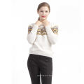 Best Prices trendy style heavy cashmere sweater floral